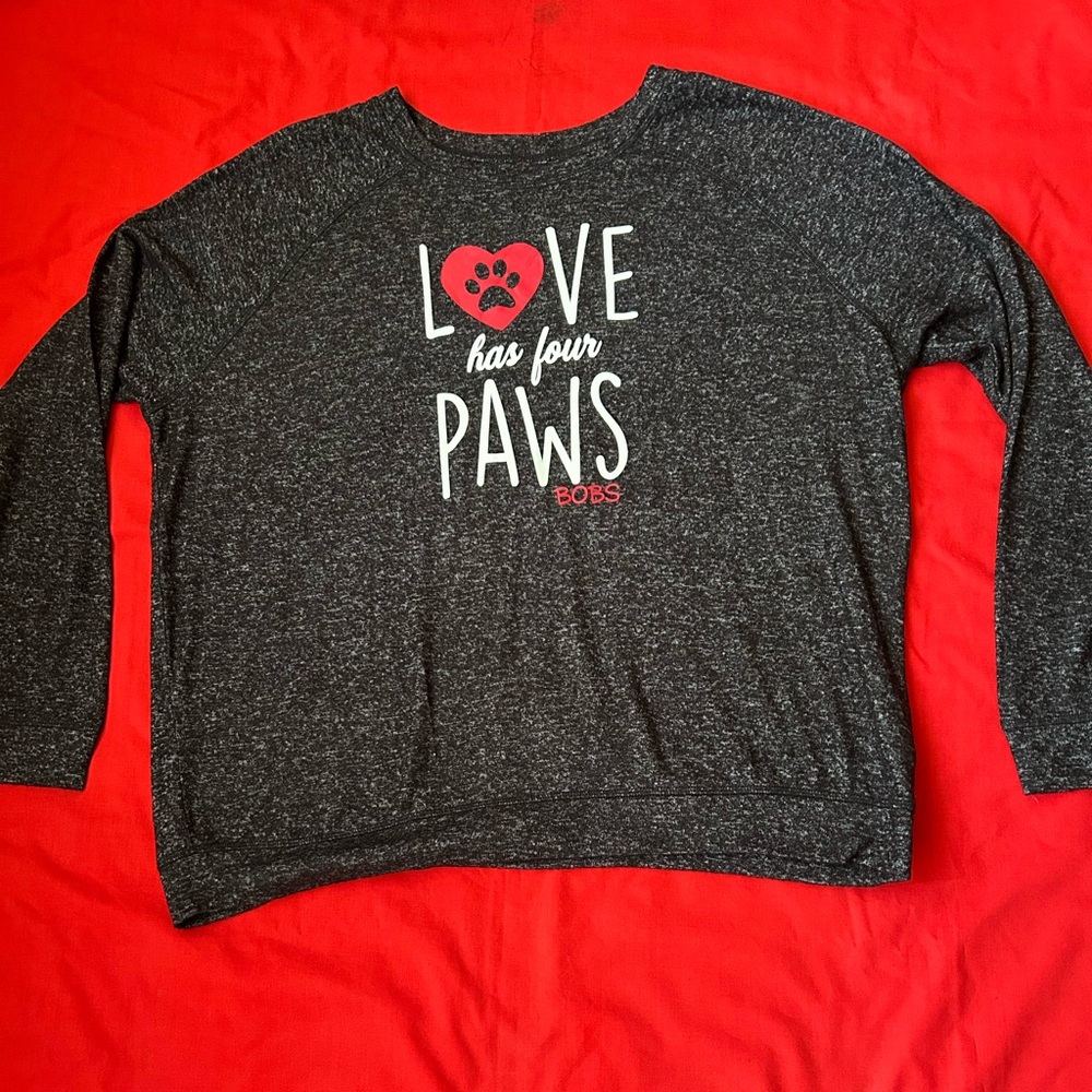 Skechers BOBS “Love Has Four Paws” Sweater